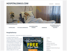 Tablet Screenshot of hospitalismus.com